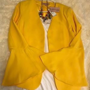 Philosophy bell sleeve blazer